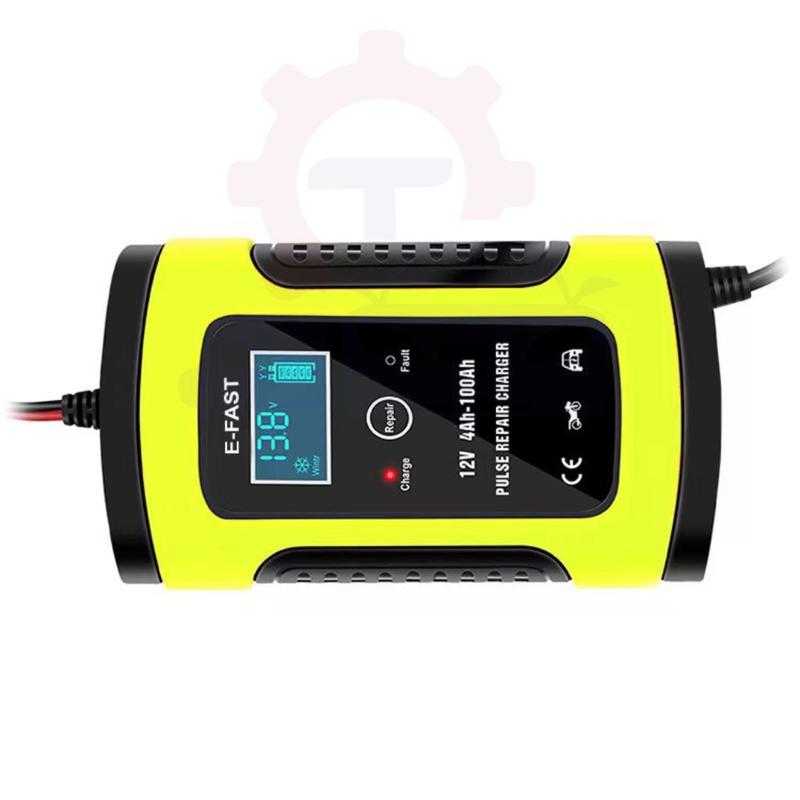 Máy sạc bình acquy 12v tự ngắt, sạc bình acquy 12v từ 4ah - 100ah cho xe máy và ô tô. 4