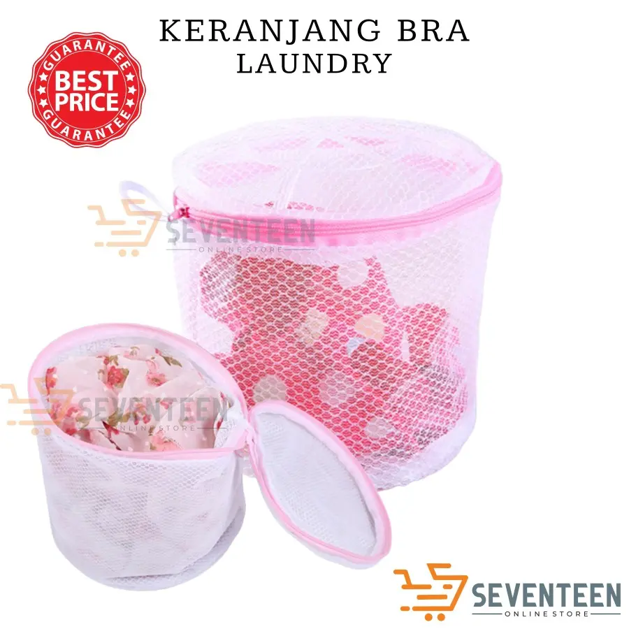KERANJANG LAUNDRY BRA BAG KANTONG CUCI PAKAIAN DALAM KAOS KAKI