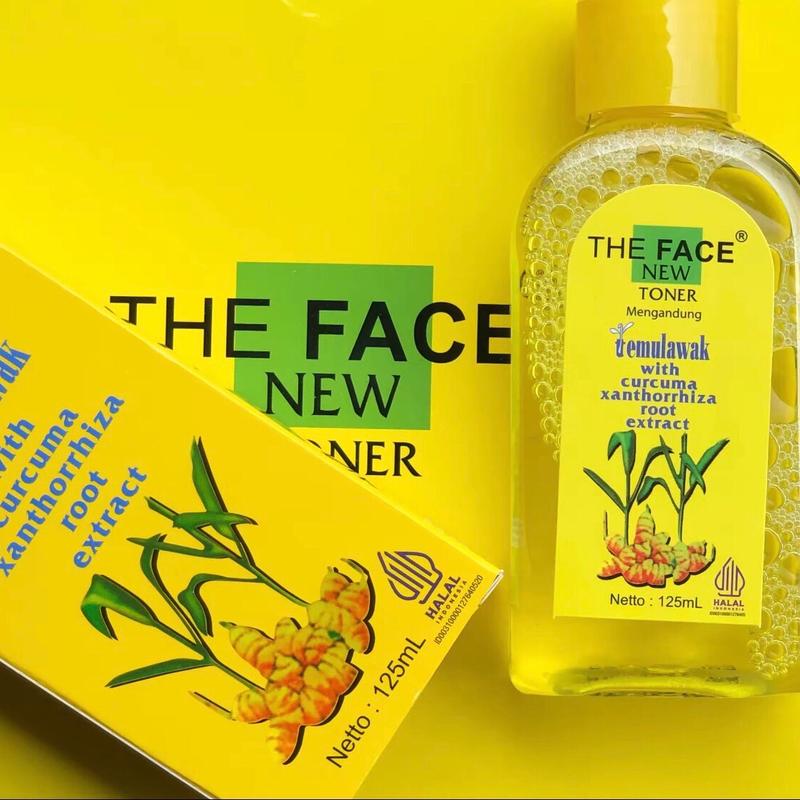 Toner Temulawak The Face 125ml Original Bpom - Cressindo Kusuma Wajah Extract 1