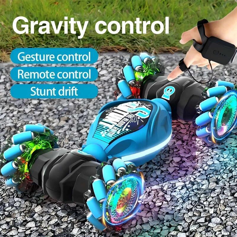 Gesture sensing Morphing remote control car Children's toys Twist four-wheel drive climbing stunt boy rechargeable off-road vehi 0