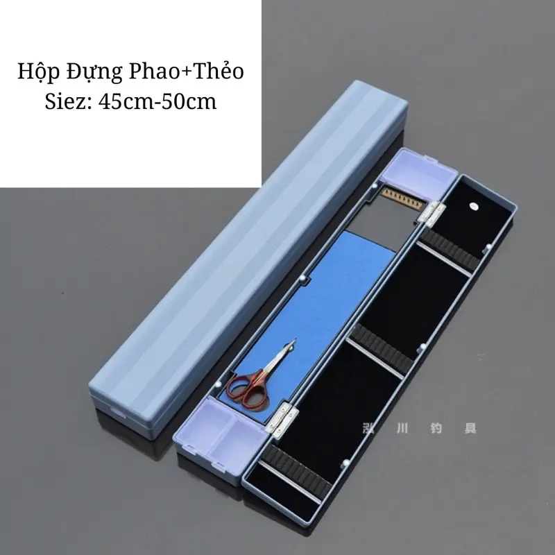 Hộp đựng phao đa năng bằng nhựa tổng hợp đầy đủ phụ kiện Đi Câu Bắt Cá Fishing Câu Cá