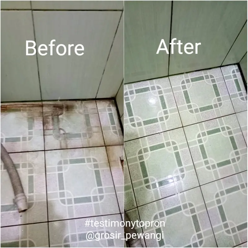 TOPRON PEMBERSIH KERAMIK ORIGINAL PEMBERSIH KAMAR MANDI Dan TOILET Lantai pewangi  laundry 6