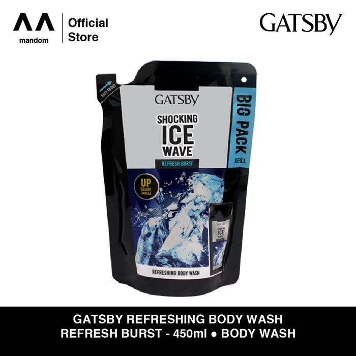 Gambar PROMO GATSBY Refreshing Body Wash 500ML NEW dari Zefa Shop01 Kota Tangerang Selatan Tokopedia