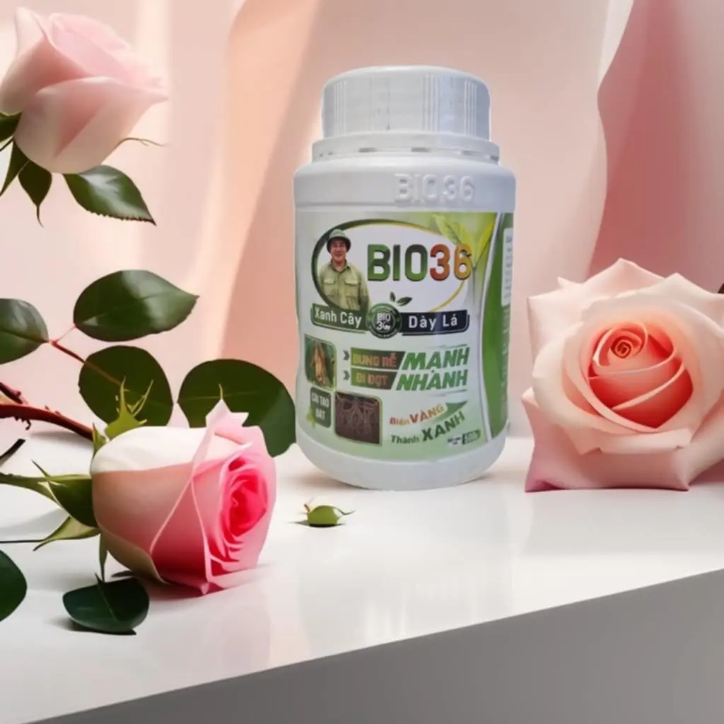 Phân bón 1BIO 36. Hôp 500Gr kích rễ nhanh , đi đọt mạnh, giúp cây xanh lá, dày là, cải tạo đất đất tơi xốp, cân bằng pH, phục hồi cây suy.... fertilisers phân  bón