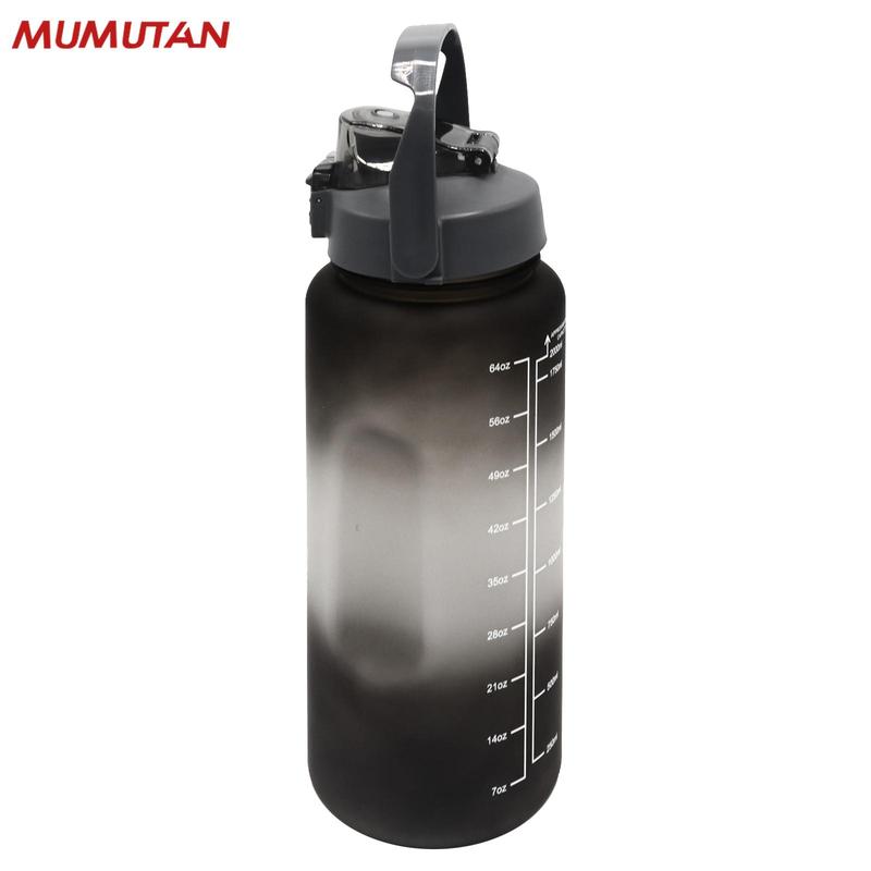 Spring Portable Sports Water Bottle, Large Capacity Sports Drinking Cup with Time Marker, Dinkware for Outdoor Sports Exercise School Camping, Reusable Washable Drinkware, Gift Ideas 7