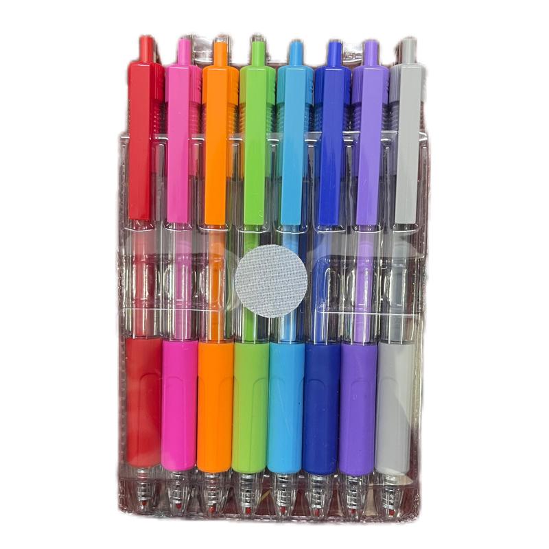 Bộ 8 cây bút bi CHOSCH - đủ 8 màu, mã 8698 but  gel but  nuoc