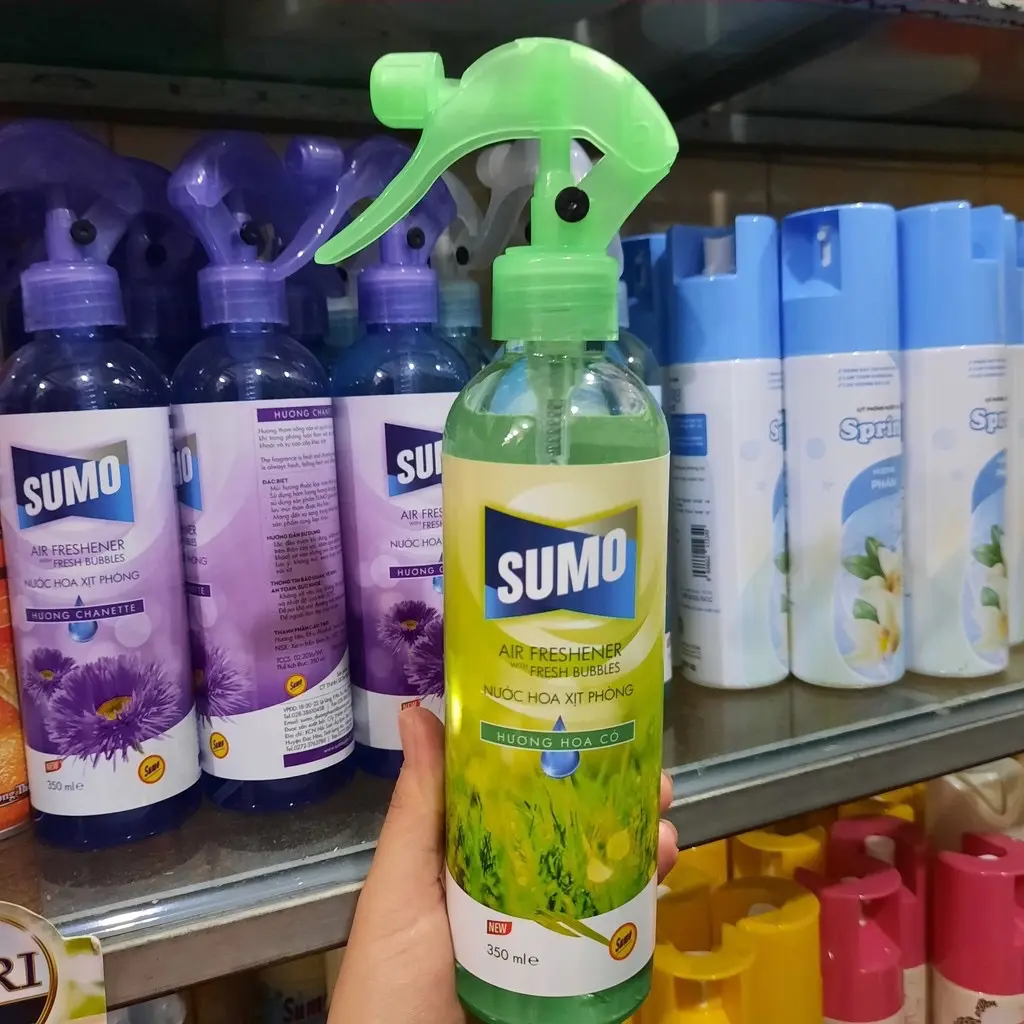 XỊT PHÒNG SUMO HƯƠNG HOA CỎ 350ml
