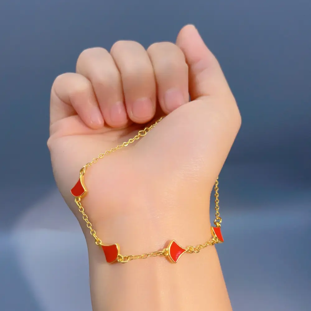 Vòng Tay Váy Nhỏ Vòng Tay Hình Quạt, Vòng Tay Cô Gái Bán Chạy Nhất Trên Instagram, Thời Trang Và Tươi Mới, CDD