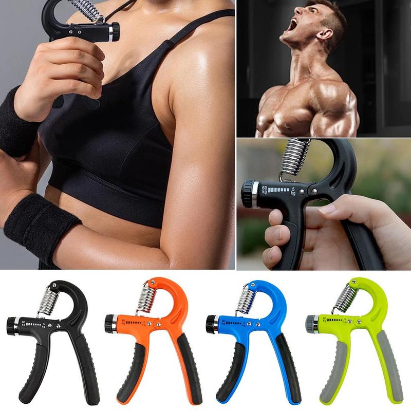 Product Introduction of 5-60Kg Hand Gripper R-Shape Adjustable Countable Hand Grip Strength Exercise Strengthener Gripper 25