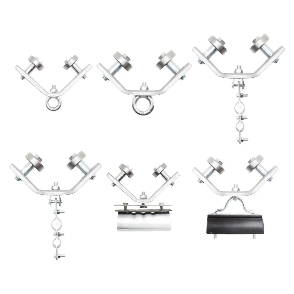 Crane Bearing Wheel Strong Clamp Suspension Pulley for Lifts Heavy Objects