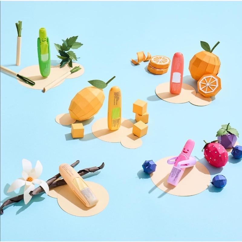 ỐNG HÍT THÔNG MŨI PASTEL POCKET INHALER THÁI LAN MÙI BẠC HÀ TINH DẦU TRÁI CÂY THƠM MÁT 3