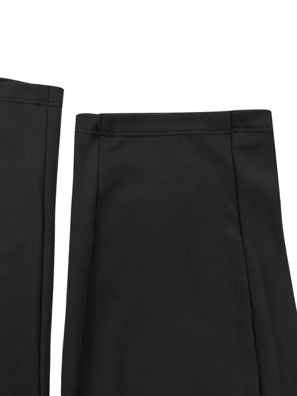 【Plus Size】Pocket Capris Sports Leggings, Sporty High Stretch High Waist Yoga Leggings, Gym Clothes, Ladies Sportswear for Indoor Outdoor Wear 5