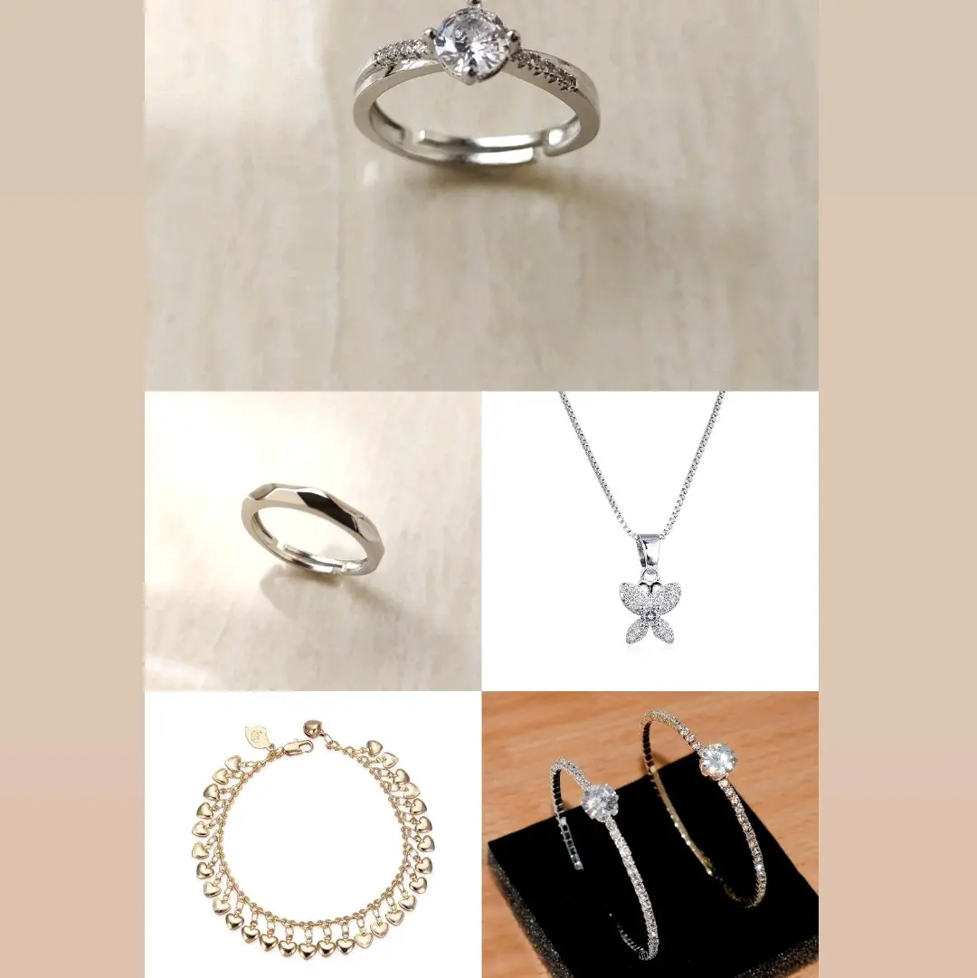 PAKET 3 PCS (KALUNG, GELANG, CINCIN )