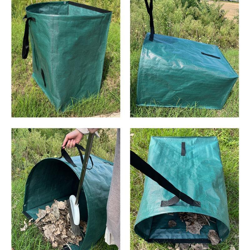 53 Gallon Reusable Leaf Collection Bag, Garden Leaf Bag, Garden Waste Bag, Yard Leaf Bag, Garden Cleaning Tool Storage Bag, Garden Accessories 4