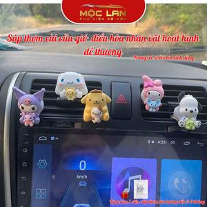 Kẹp Sáp Thơm Nội Thất Cửa Gió Xe Hơi Nhân Vật Hoạt Hình Linabell Dễ Thương - Phụ Kiện Trang Trí Xinh Xắn