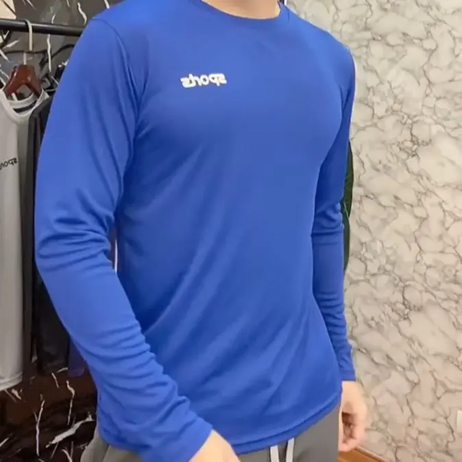 combo 3 áo giữ nhiệt nam , ào thun body dài tay cho nam, áo dài tay thu đông chất vải thun lạnh,, áo đá bóng dài tay Menswear Áo Thun 4