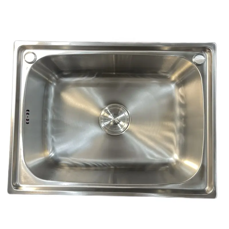 Chậu rửa chén inox 60*45*23 Tặng kèm bộ xả đơn inox 304 chất lượng cao