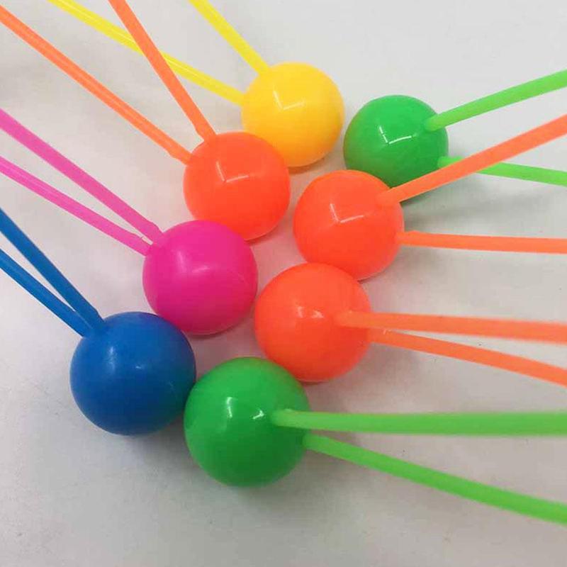 Product Introduction of 1Pcs School Toys Latto Latto Handle Hand-Cranked Double Touch Ball Plastic Classic Nostalgic Casual Toy Children's Day 25