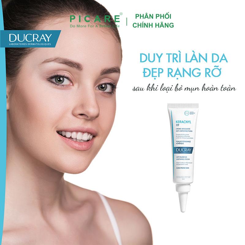  Kem Dưỡng Ducray Cân Bằng Dầu Giảm Viêm Mụn Ducray Keracnyl Pp Anti-Blemish Soothing Cream 30ml Date 11 2027  Làm Đẹp Da Nữ Women Skincare Giảm Thâm Chăm Sóc Cho Da Mụn Cho Bé Giảm Mụn 