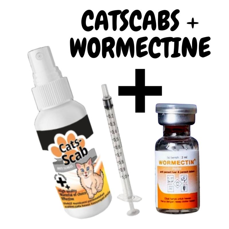 PAKET Anti Jamur dan Cacing Kucing Cat FEFARM 1