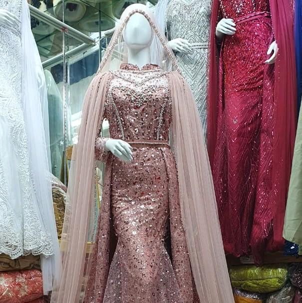 gown slim pengantin modern 3