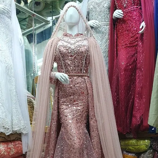 gown slim pengantin modern 3