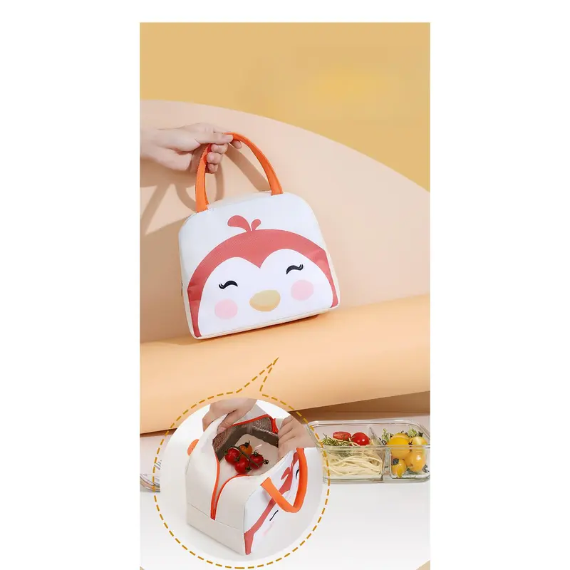 [COD] ZAVANESE TAS KOTAK BEKAL MAKANAN / LUNCH BAG KARAKTER DAN POLOS - 098 5