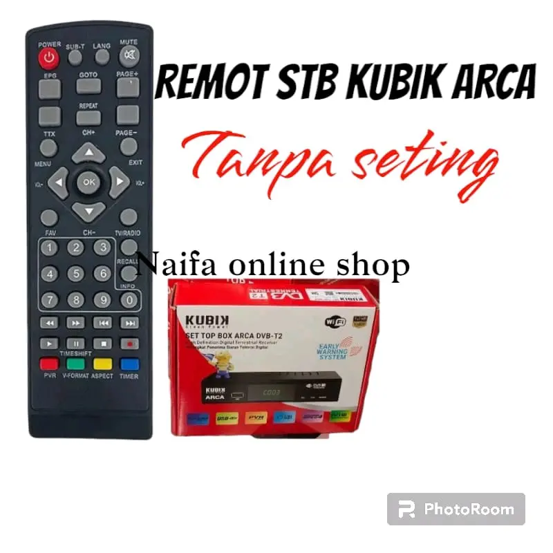 Remot stb kubik Arca/remot set top box kubik Arca