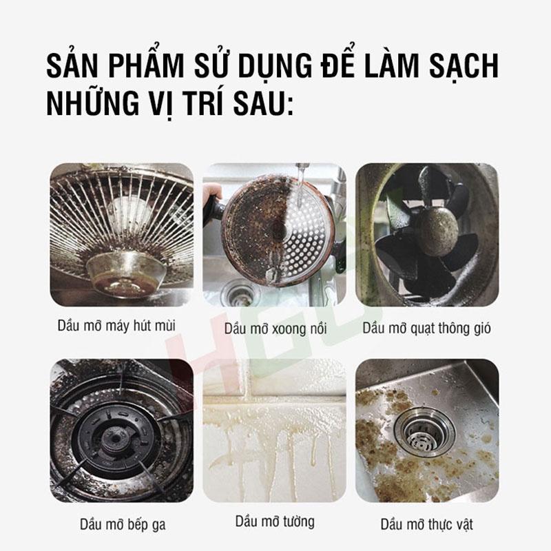 [SALE] Chai xịt vệ sinh ghế da, nội thất ô tô làm sạch ghế sofa ghế da ghế nỉ ghế vải Foam Cleaner Kasder 6