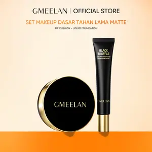 {NEW Launch}GMEELAN SET Black Truffle PCA Zinc Antioksidan Air Cushion 7g+10g +Black Truffle PCA Zinc  Antioksidan Liquid Foundation 30g