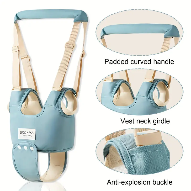Baby Walker Belt, 1 Count Adjustable Baby Walking Belt, Waist Belt for Toddlers, Baby Walking Assistant, Baby Travel Essentials, Travel Accessories, Baby Essentials 8