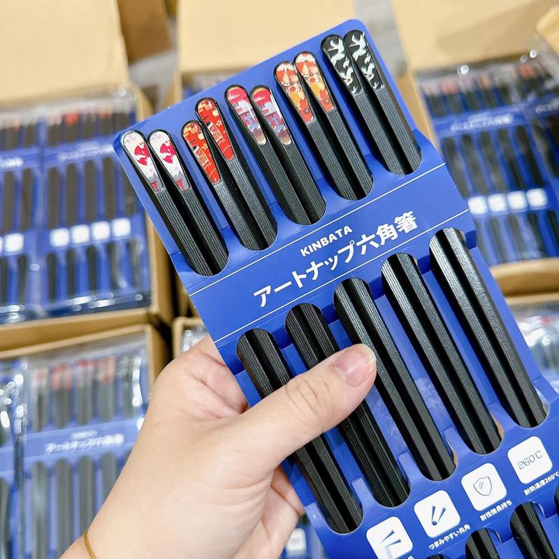 Đũa sợi thuỷ tinh Kinbata Nhật 5 đôi nhật bản