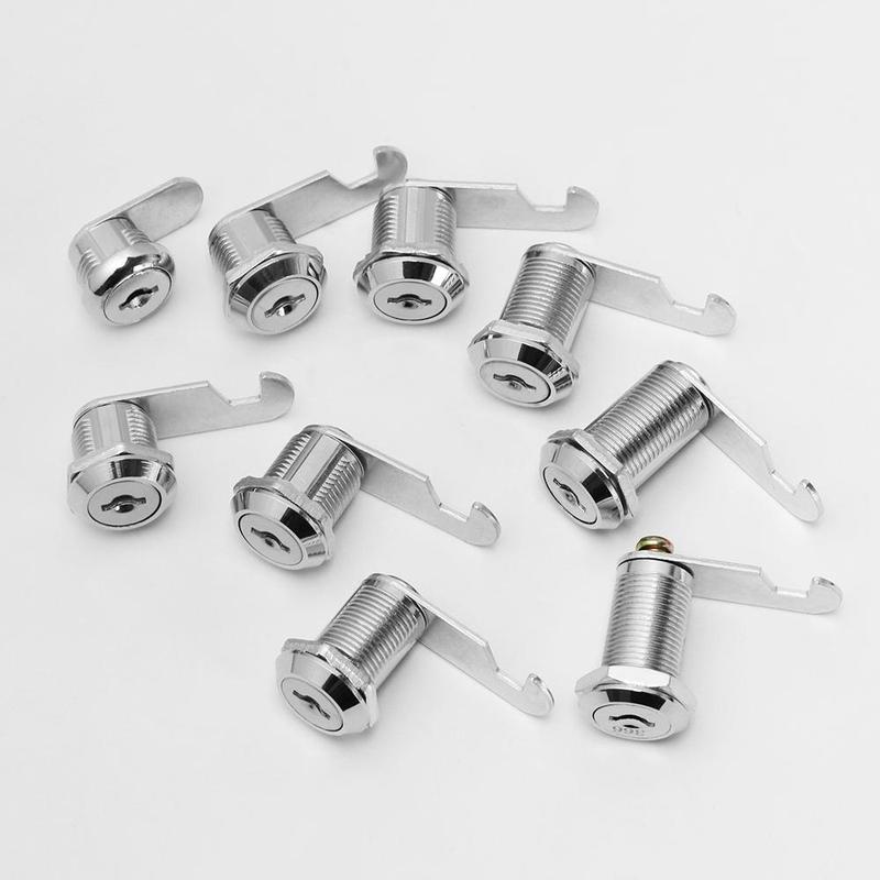 Product Introduction of 10/16/20/25/30mm Reliable Durable Protect Goods Mailbox Home Indoor Security Drawer Cam Lock Door Lock Cylinder Locksmith Tool Cupboard Padlock 16