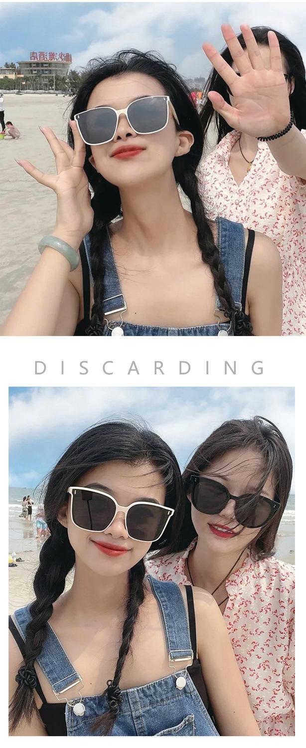 Product Introduction of 3766 Square Sunglasses Men's High-Grade Sunscreen UV-Proof Men's Flat Sunglasses 9