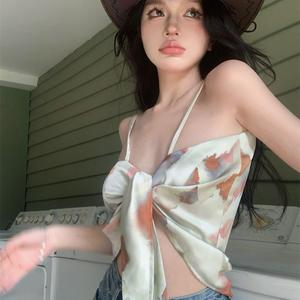 เสื้อกั๊กสายเดี่ยวผู้หญิง เสื้อสายเดี่ยว ใหม่