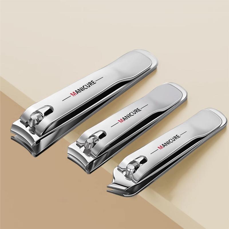Professional Nail Clipper Set, 4 Counts/set Portable Nail Scissors, Stainless Steel Manicure Pedicure Tool 7