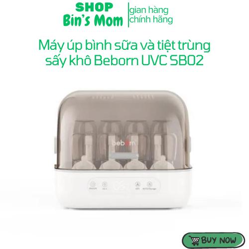 Máy úp bình sữa và tiệt trùng sấy khô Beborn UVC SB02 kèm Máy Tiệt Trùng