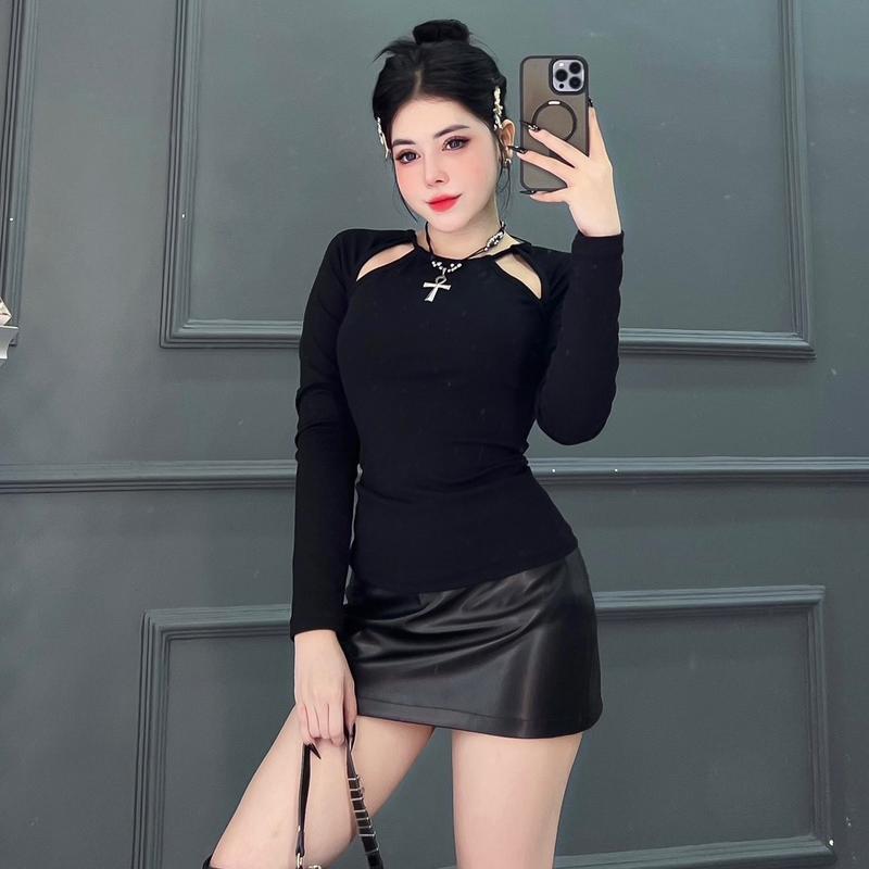 Áo thun cột dây yếm