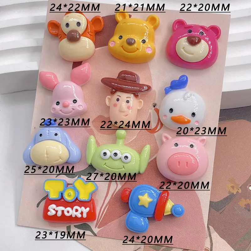 Khóa Giày Động Vật Hươu Cao Cổ Hoạt Hình, Jibbitz, Phụ Kiện Tự Làm, Charm Croc, Nút Đồ Trang Trí Jibbitz 2