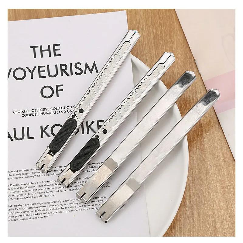 Product Introduction of [YGUJV]  siêu sắc Dao rọc giấy dao rọc giấy inox mini 12