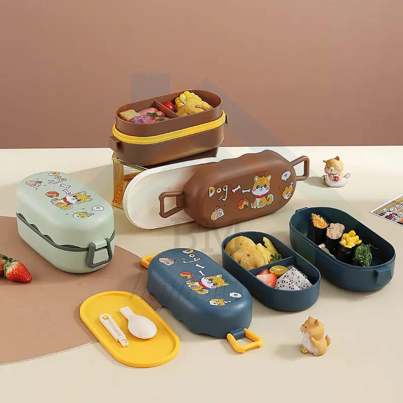 Lunch Box Bento Set  850ml / Kotak Makan / Kotak Bekal 0
