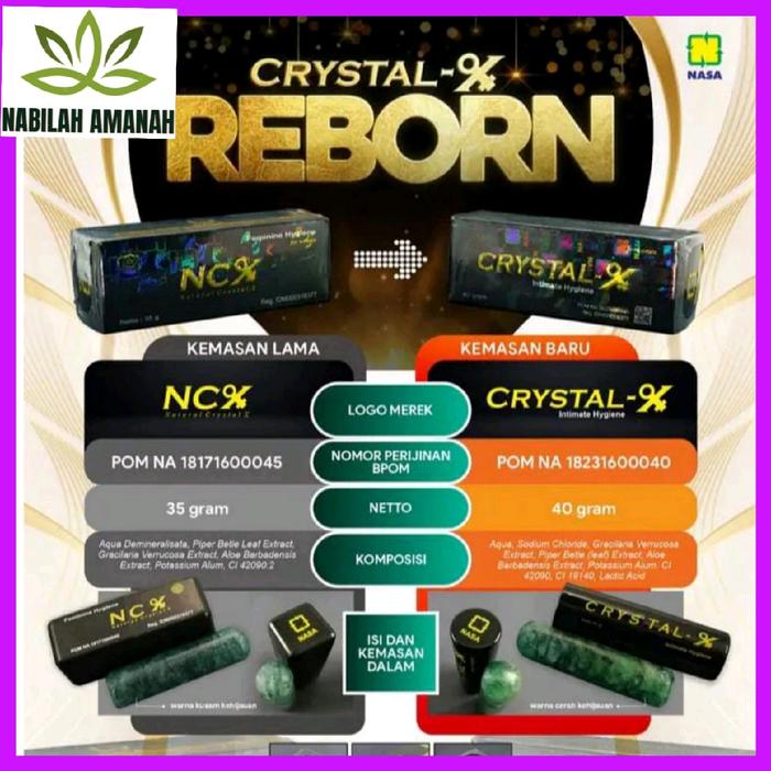 Gambar NCX NASA Original Crystal X | Untuk kewanitaan dari NABILAH AMANAH Kota Surabaya Tokopedia