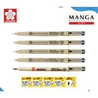 Gambar Sakura Pigma micron Manga Drawing Set dari Lix Art Supplies Kota Surabaya 3 Tokopedia