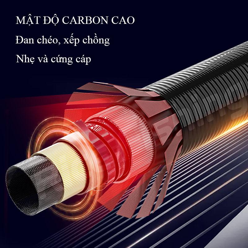 [ KHÔNG BẢO HÀNH ]Cần Câu Tay Rice Fishing Tần Vương câu thi đấu độ cứng 8H , 10H siêu nhẹ CC-20 2