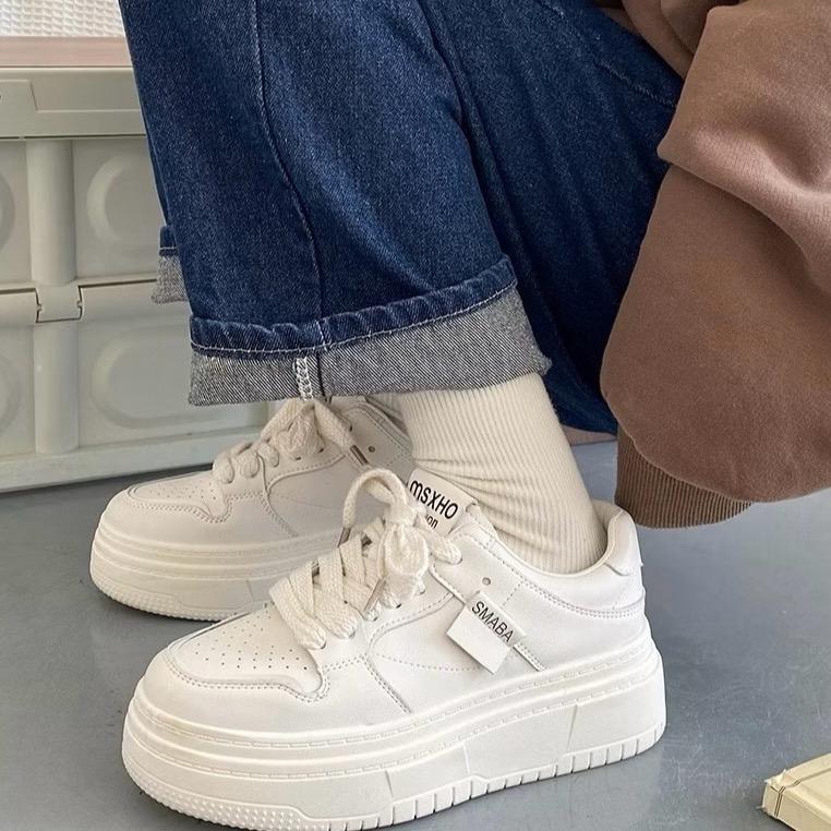 Giầy thể thao SBAMA nữ mới cao 5cm Shoes GiàY