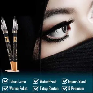 Celak Mata Kajal Milai Waterproof Original / Pencil Celak Import / Celak Mata Saudi Arabia Eyeliner Pensil Wanita Wanita