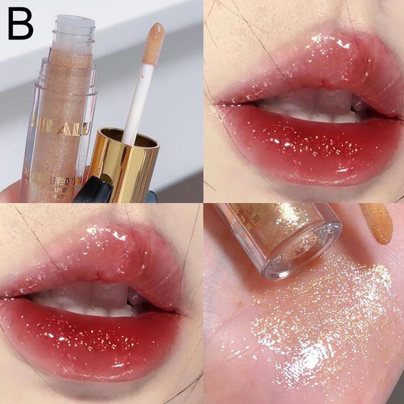 Product Introduction of DIKALU Sparkling Lip Glaze Mirror Lip Glaze Fine Glitter Lip Gloss Transparent Lip Gloss Water Gloss Lipstick 36