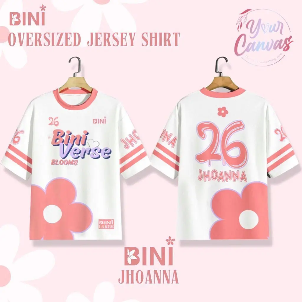 Adequate inventory! Outdoor loose fit oversized sports shirt BINI VERSE sports shirt 2024 latest unisex trend T-shirt Summer men's and women's round neck top