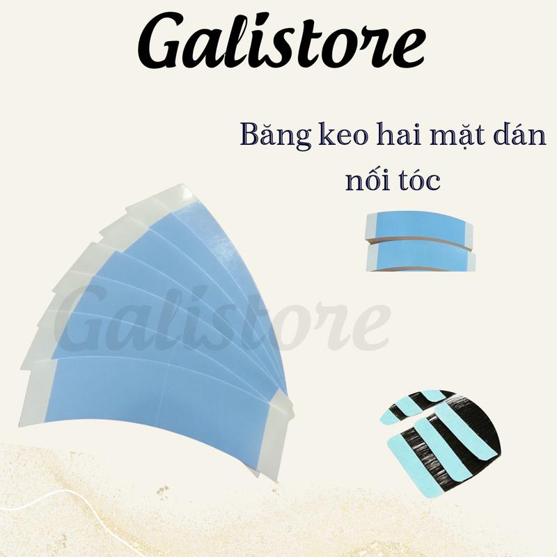  Băng Keo Dán Tóc Giả Nối Dài Màu Xanh Dương Chống Thấm Nước - Galistore 
