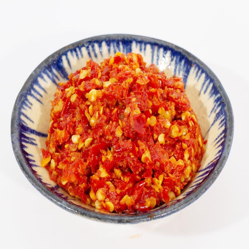 Ớt Tươi Xay Sông Hương Foods Hũ 200g - Ăn kèm bún, phở, mì tôm, bánh tráng, pha nước mắm, sốt Gia Vị Cay Chua 4